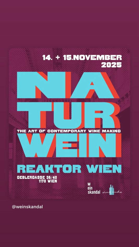 Naturwein!  – Verkostung im Reaktor – TAGESTICKET FREITAG 14.11.25
