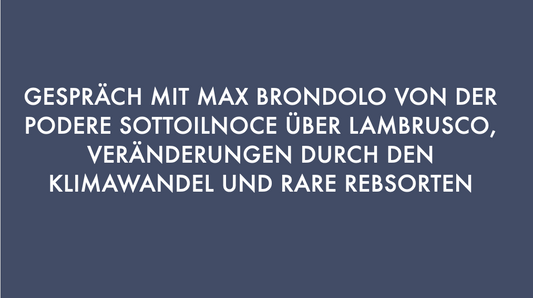 Interview mit Max Brondolo/Podere Sottoilnoce