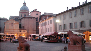 In italienischen Städten: Reggio Emilia